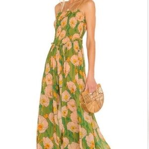 Free People Floral Jumpsuit (Size S)